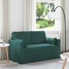 vidaXL Canap&eacute; 120cm Vert fonc&eacute; M&eacute;tал