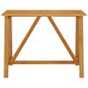 vidaXL Ensemble de bar de jardin 7 pcs Gris