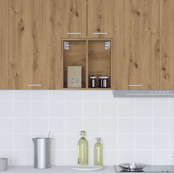 vidaXL Armoire suspendue Ch&ecirc;ne artisanal 40 x 29,5 x 40 cm
