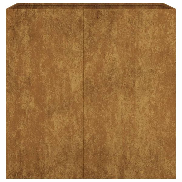 vidaXL Jardini&egrave;re 40x80x80 cm acier corten
