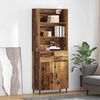 vidaXL Haut Armoire avec tiroir Bois Ancien 69,5 x 34 x 180 cm
