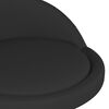 vidaXL Tabourets de bar lot de 2 noir similicuir