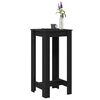 vidaXL Table de bar Chêne noir 51 x 50 x 103,5 cm Bois d'ingénierie