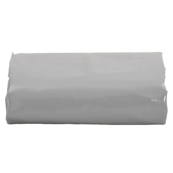 vidaXL B&acirc;che gris 4x5 m 650 g/m&sup2;
