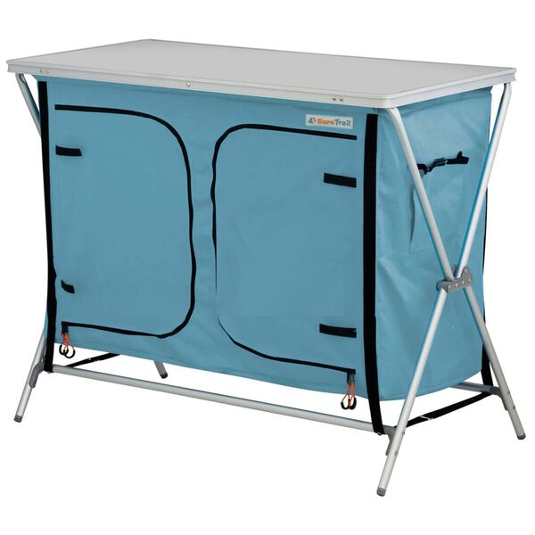 Eurotrail Armoire de camping Bonaire Bleu r&ecirc;ve