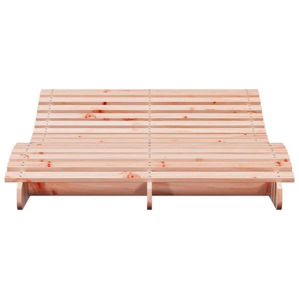 vidaXL Chaise longue 205x110x31,5 cm bois massif de douglas