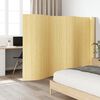 vidaXL Cloison de s&eacute;paration naturel clair largeur 800 cm hauteur 165 cm bambou
