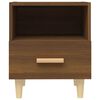 vidaXL Tables de chevet 2 pcs Ch&ecirc;ne marron 40x35x47 cm