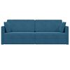 vidaXL Canap&eacute;-lit au sol 200cm Bleu Velours