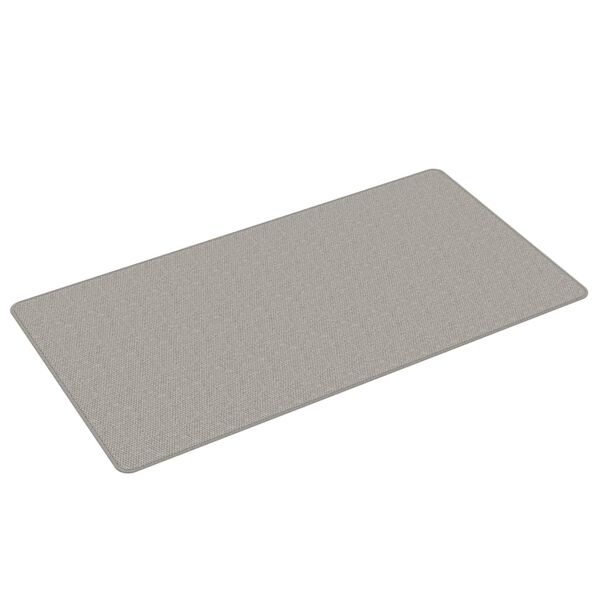 vidaXL Tapis de couloir aspect sisal platina 80x150 cm