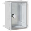 vidaXL Armoire de contr&ocirc;le Gris 28 x 13 x 28 cm Plastic ABS