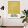 vidaXL Store enrouleur avec des rideaux Jaune 100 x 220 cm Bambou