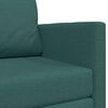 vidaXL Canap&eacute;-Lit 110cm Vert fonc&eacute; tissu