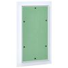 vidaXL Panneau d'Acc&egrave;s Vert et Argent 30 x 55 cm Aluminium et Pl&acirc;tre