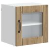 vidaXL Armoire de cuisine 2 pcs Ch&ecirc;ne artisanal 40 x 31 x 40 cm