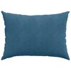 vidaXL Coussins de canap&eacute; 2 pcs Bleu 70 x 50 cm