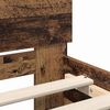 vidaXL Cadre de lit Bois Ancien 180 x 200 cm Bois d'ing&eacute;nierie