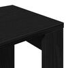 vidaXL Tables gigognes 3 pcs Chêne noir Bois d'ingénierie