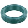 vidaXL Fil de liaison de cl&ocirc;ture 250 m 1,6/2,5 mm Acier Vert noir&acirc;tre