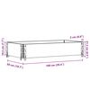 vidaXL Jardini&egrave;re marron 100x50 cm bois massif de pin