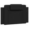 vidaXL Cadre de lit Viana sans matelas noir 90x190 cm similicuir