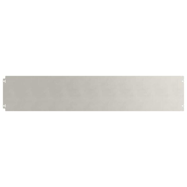 vidaXL Bordures de pelouse 30 pcs 20x103 cm acier inoxydable