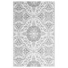 vidaXL Tapis d'ext&eacute;rieur ARAKIL gris clair 140 x 200 cm PP
