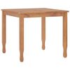 vidaXL Ensemble &agrave; manger de jardin 5 pcs Bois de teck massif