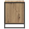 vidaXL Table de chevet 2 pcs Ch&ecirc;ne artisan 50 x 39,5 x 50 cm