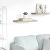 vidaXL &Eacute;tag&egrave;re flottante murale ch&ecirc;ne 60x23,5x3,8 cm MDF