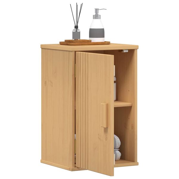 vidaXL Armoire de salle de bain Olden Marron 35 x 30 x 55 cm