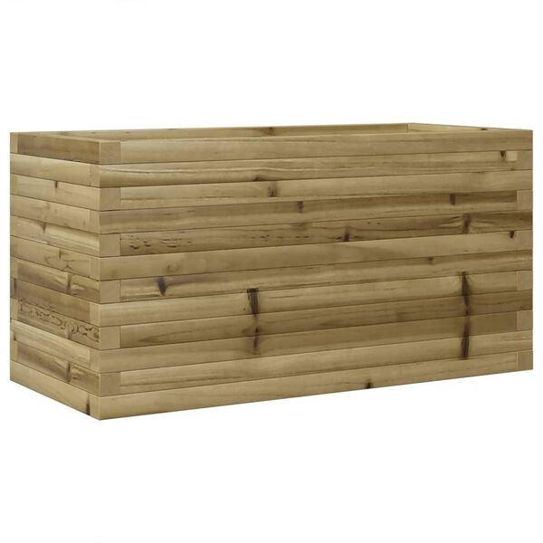 vidaXL Jardini&egrave;re 90x40x46 cm bois de pin impr&eacute;gn&eacute;