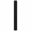 vidaXL Pieds de table &agrave; manger Noir 2 pi&egrave;ces 50 x (72-73) cm Acier