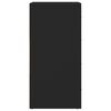 vidaXL Buffets 2 pcs noir 60x39x80 cm bois d&rsquo;ing&eacute;nierie