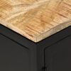 vidaXL Meuble TV 120x30x40 cm Bois massif de manguier brut