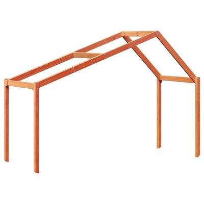 vidaXL Toit de lit pour enfants 203x80,5x142 cm bois de pin massif