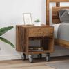 vidaXL Table de chevet 2 pcs Bois ancien 40,5 x 40 x 48 cm