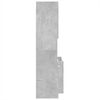 vidaXL Ensemble de meubles de salle de bain 4 pcs gris b&eacute;ton