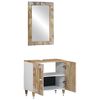 vidaXL Ensemble de meubles salle de bain 2 pcs bois de manguier massif