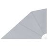 vidaXL Auvent lat&eacute;ral pliable de balcon Gris 160 x 240 cm