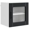 vidaXL Armoire de cuisine 2 pcs Noir 40 x 31 x 40 cm Bois d'ing&eacute;nierie