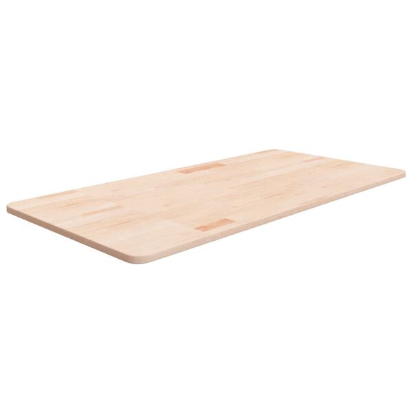 vidaXL Comptoir de salle de bain 100x50x1,5 cm Bois massif non trait&eacute;