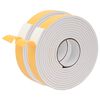 vidaXL Ruban adh&eacute;sif en mousse 2 pcs Blanc 40 mm x 5 m Mousse CR