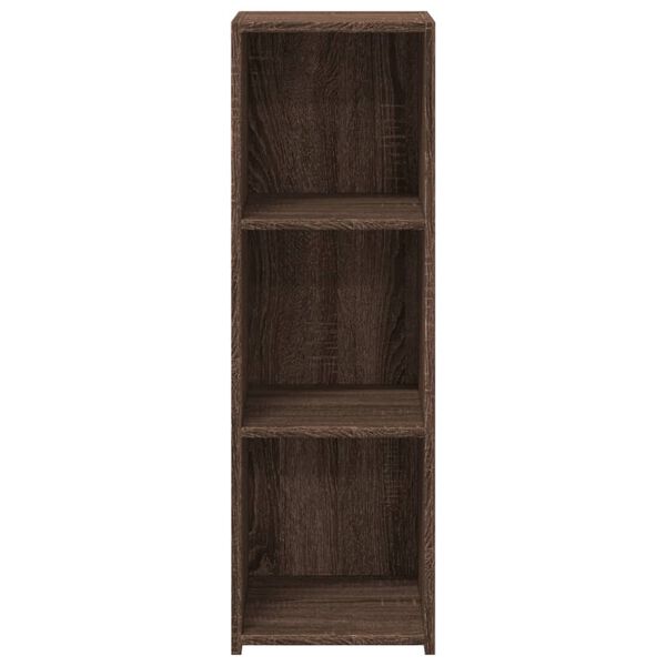 vidaXL Buffet ch&ecirc;ne marron 30x41x93 cm bois d'ing&eacute;nierie