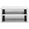 vidaXL Armoire murale de cuisine 90x40x50 cm Acier inoxydable