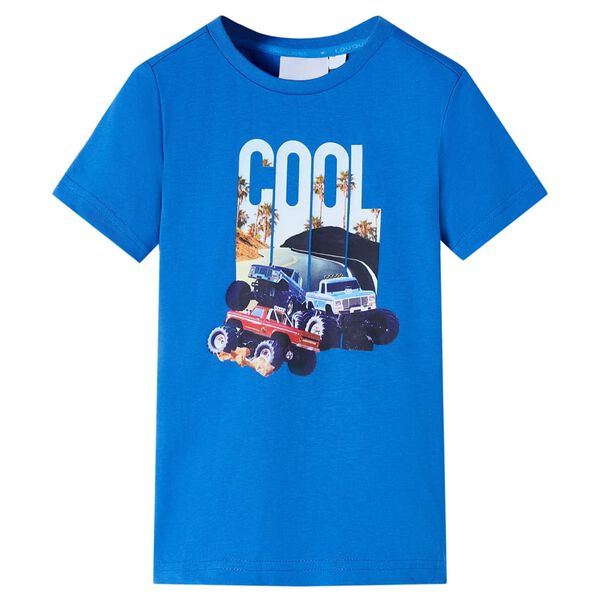 T-shirt pour enfants bleu 128