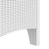 vidaXL Chaise de jardin 4 pcs Blanc 53 x 49 x 85 cm Polypropyl&egrave;ne