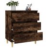 vidaXL Buffet Ch&ecirc;ne fum&eacute; 60x35x70 cm Bois d'ing&eacute;nierie