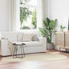 vidaXL Tapis de surface HUARTE Beige 160 x 230 cm Polyester