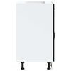 vidaXL Armoire de cuisine Kalmar noir bois d'ing&eacute;nierie